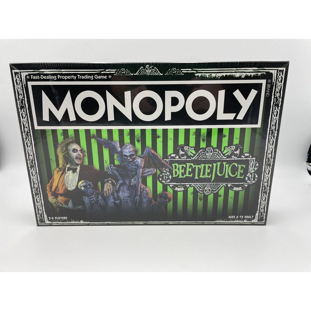 Beetlejuice Monopoly NIB. Sealed